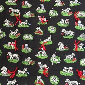 Dalmatians, Hand Tied, Baby Blanket, Quilt, 69 X 41, Baby Blanket, Nursery, Bedd